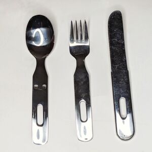 Marathon 2004 Military Utensils kit Fork, Spoon, Knife.